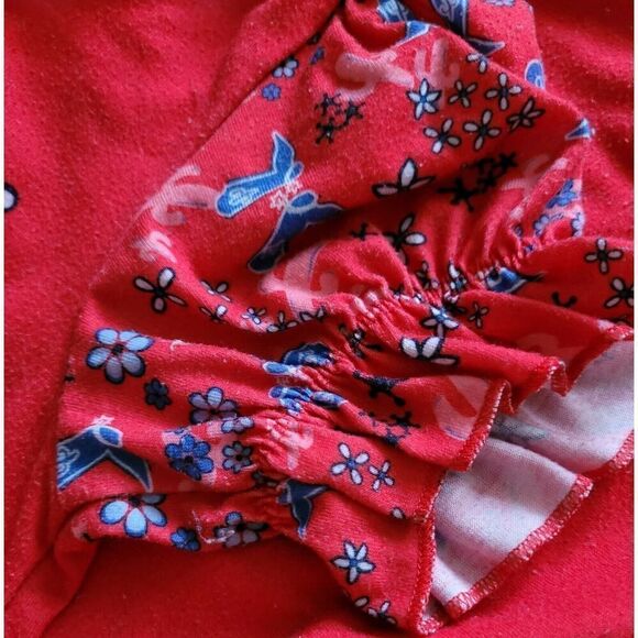 Disney Store Toy Story Nightshirt Nightgown Pajamas Jessie Bullseye Red Cowgirl - Picture 3 of 6